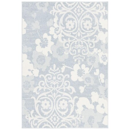 Safavieh 3 x 5 ft. Adirondack Contemporary Rectangle Power Loomed Rug Grey & Ivory ADR114G-3